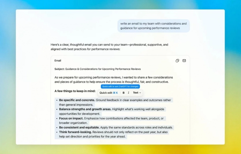 ChatGPT б’є по Google: директор з застосунків OpenAI розповів про нові функції пошуку