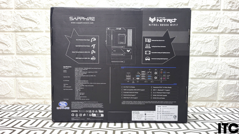 Sapphire Nitro+ B850A WiFi7