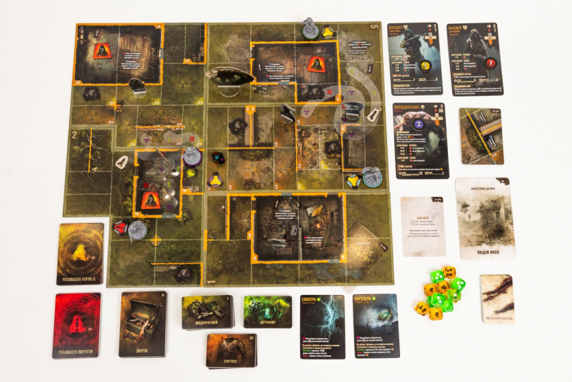 Настільна гра S.T.A.L.K.E.R. з українською локалізацією: передзамовлення відкрито, ціна — ₴5200 зі знижкою