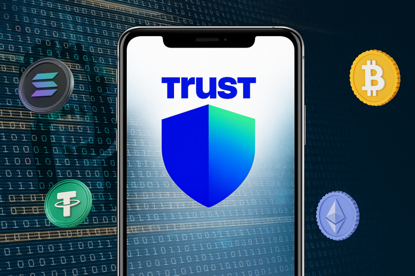 Trust Wallet запустив у гаманці платежі Apple Pay і Google Pay та ринок прогнозів Predictions