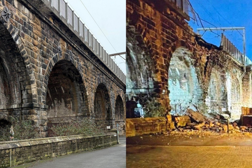 ШІ-фейк з обвалом моста зупинив 32 реальні поїзди у Британії