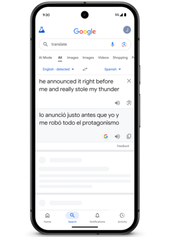 "Живий" переклад одразу в навушники: Google Translate оновили з ШІ Gemini