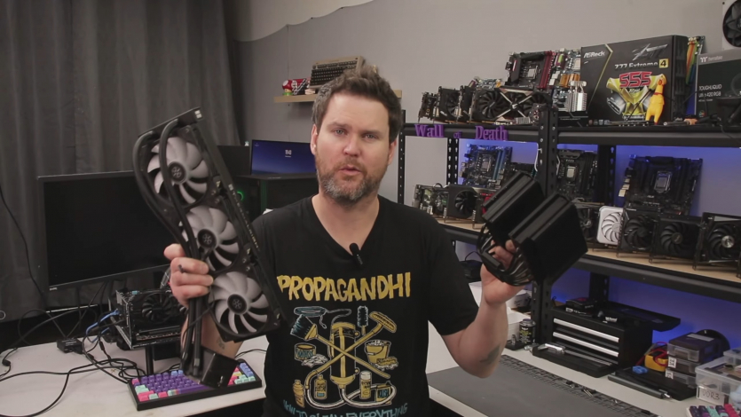 Що буде, якщо пропустити воду через теплові трубки повітряного кулера процесора та поставити його на NVIDIA RTX 3070? Вийшло непогано