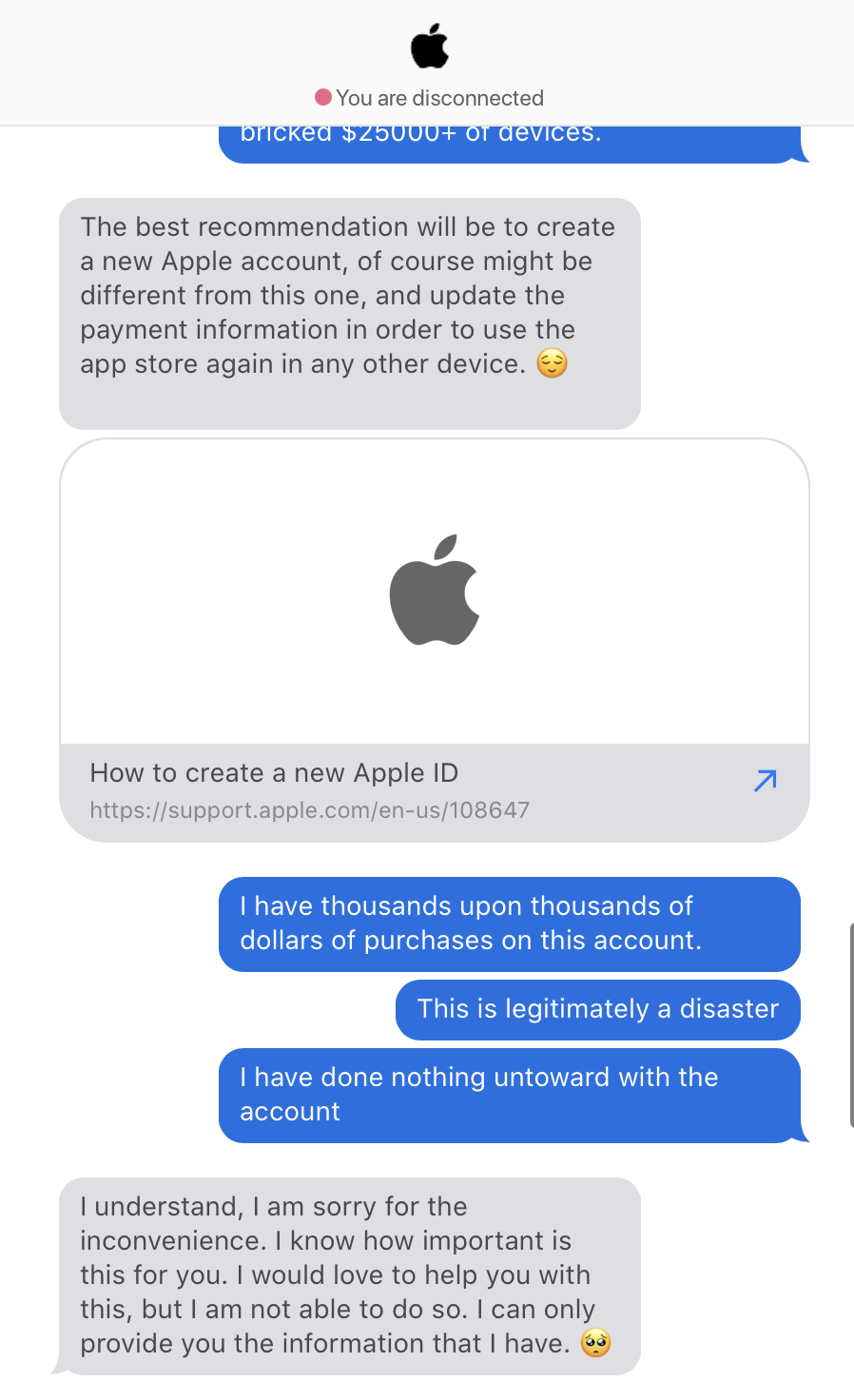 Давній організатор Apple WWDC втратив техніки на $30 000 через блокування Apple ID