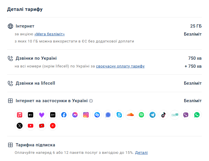 MNP-абоненти lifecell зможуть "заморозити" вартість тарифу на 2 роки