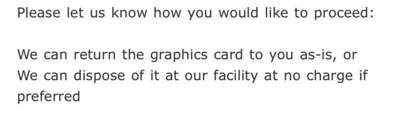 Виробник відмовив у поверненні коштів за RTX 5070 Ti через “пошкодження плати”, про яке власник не підозрював