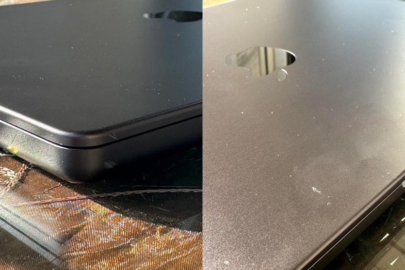 MacBook Pro M5 вижив після наїзду автомобіля: лише кілька подряпин