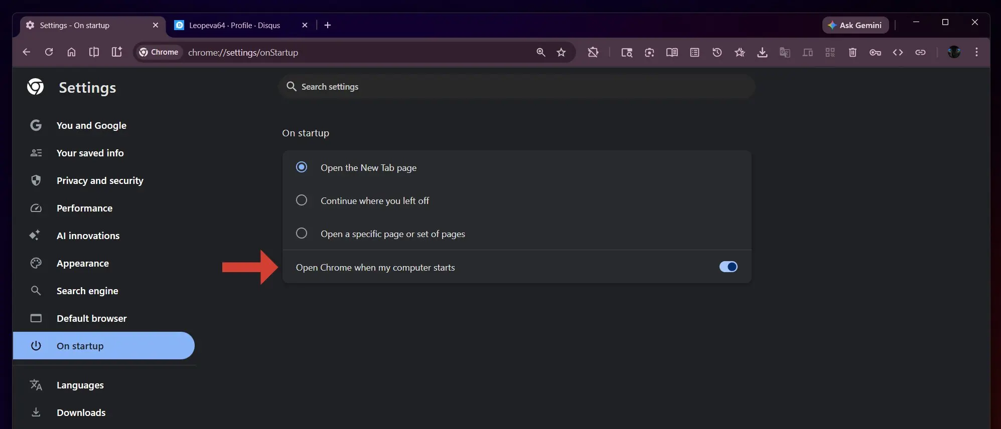 В Chrome тестують функцію запуску браузера під час завантаження Windows