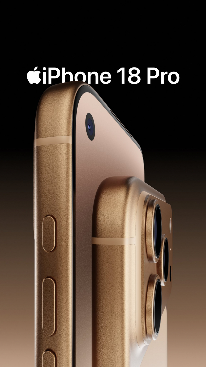 Український дизайнер опублікував рендери Apple iPhone 18 Pro: 12 нових функцій і змін наступного флагмана