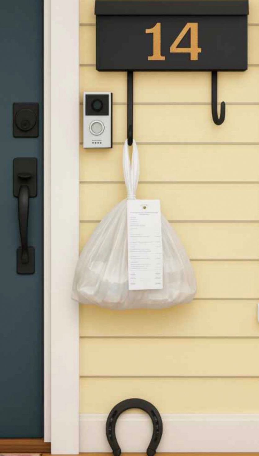 Служба доставки заблокувала кур’єра, який надіслав ШІ-фото дверей замість реального замовлення