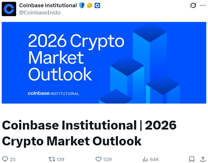 Тренди крипторинку на 2026 рік: огляд Coinbase Research