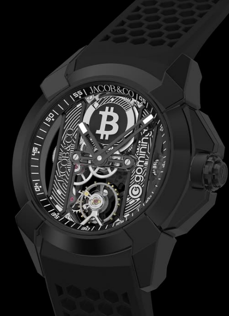 Годинник, який майнить біткоїн, коштуватиме $40 000