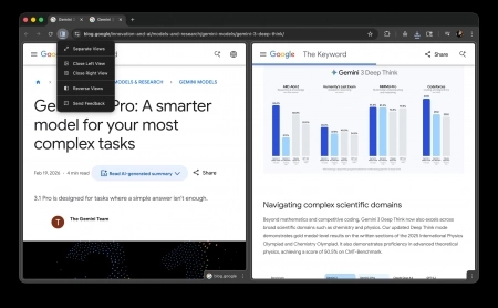 Google Chrome на ПК отримав режим "розділеного перегляду": як увімкнути