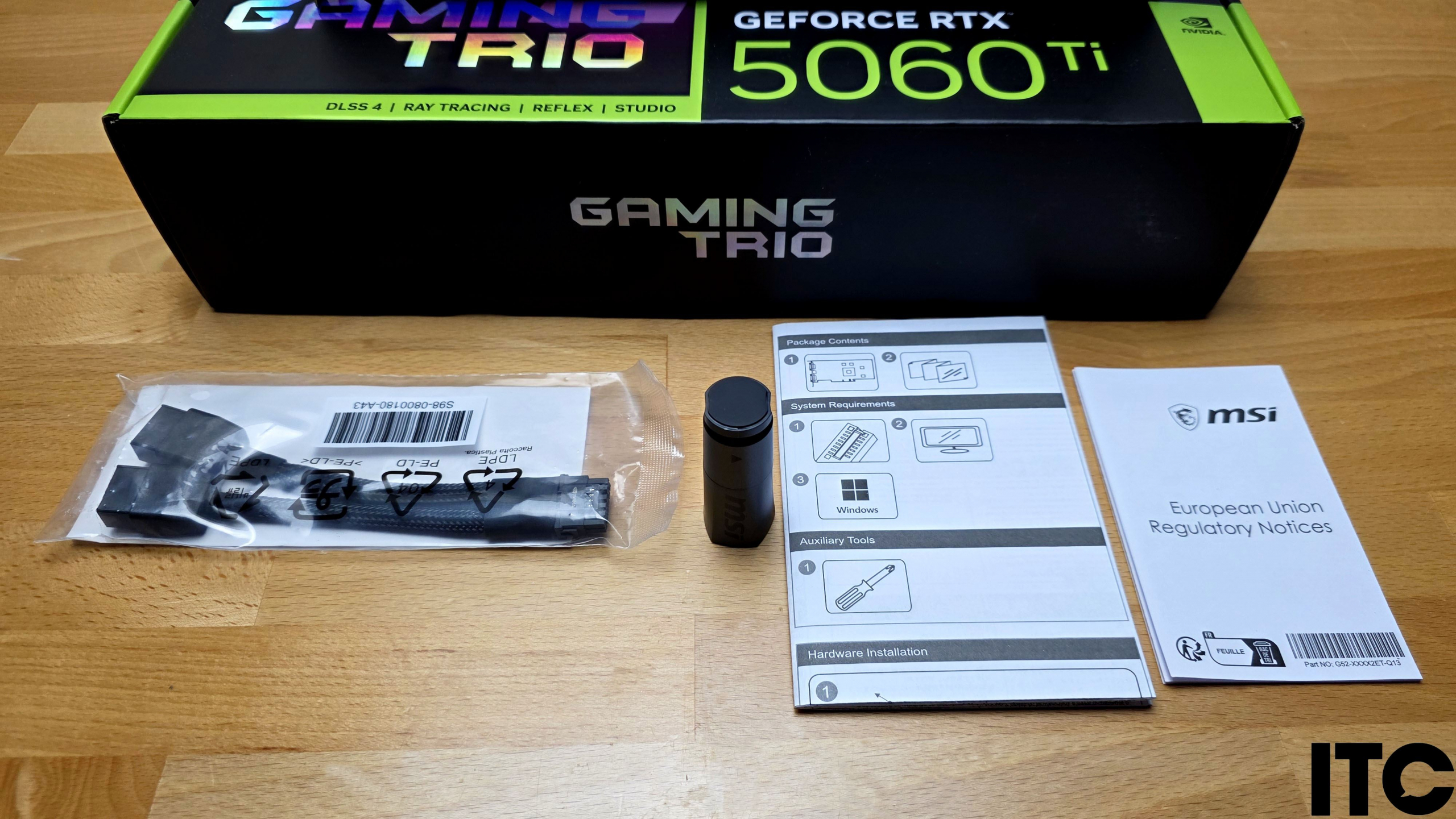 MSI GeForce RTX 5060 Ti 8G Gaming Trio OC