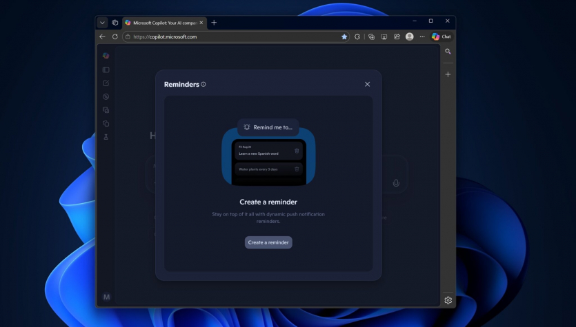 Microsoft Copilot навчився надсилати нагадування: лише на смартфон і з вашого дозволу