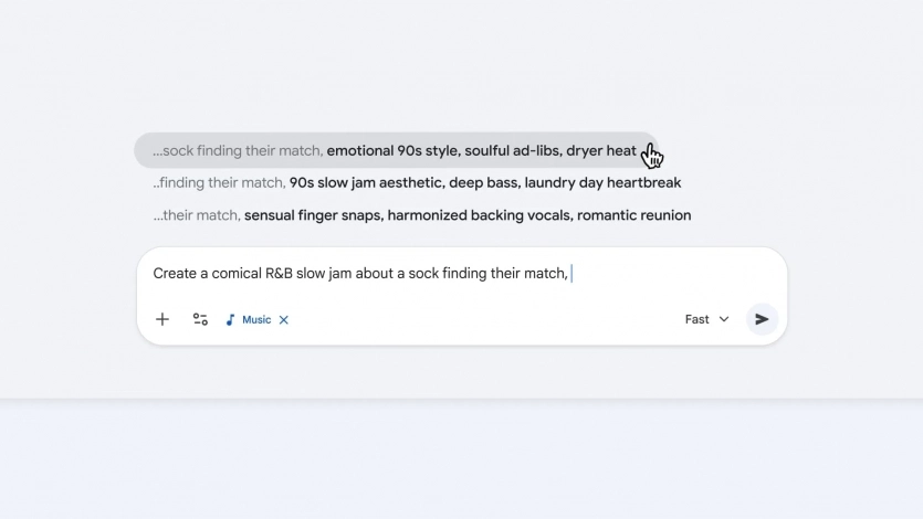 В застосунок Gemini додали Lyria 3: ШІ для генерації музики, що працює навіть з фото