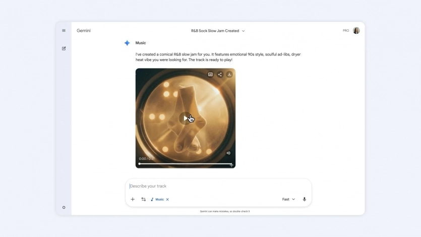 В застосунок Gemini додали Lyria 3: ШІ для генерації музики, що працює навіть з фото