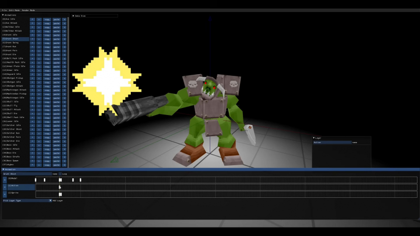 Розробник створив шутер QUOD, схожий на Quake, розміром 64 КБ: “влізли” три рівні і бос