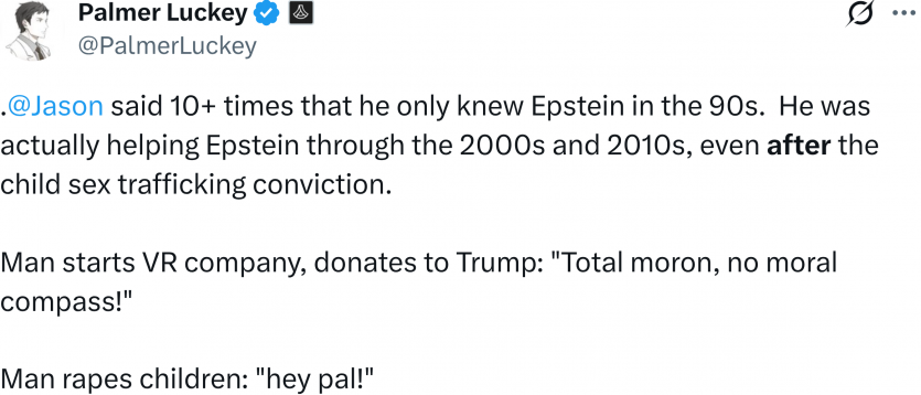 Листи показують: навіть Епштейн вважав криптопампи неетичними