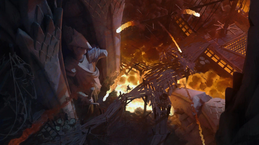 "Все як Толкін прописав": арти скасованої гри "Володар перснів" показали гавань Умбар та заїзд "Брикливий поні”