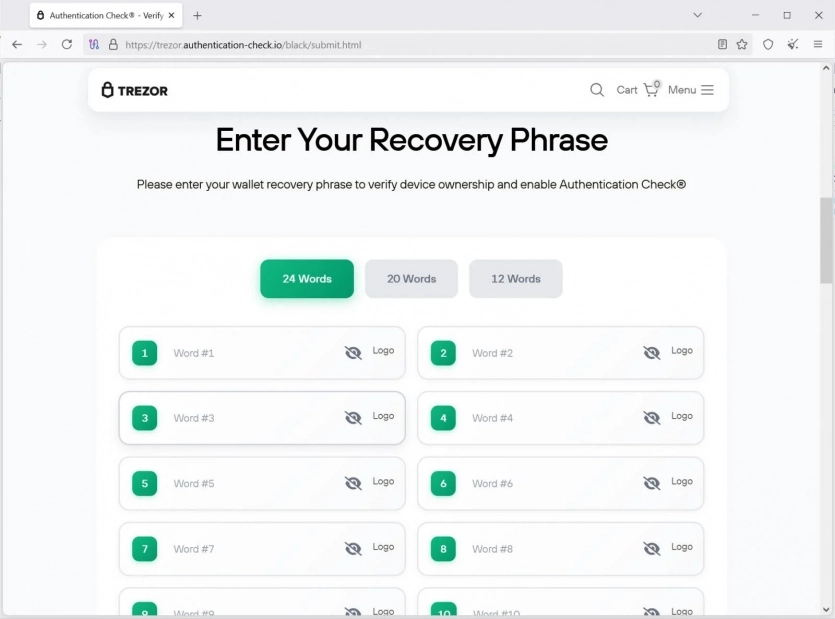 “Паперовий” тренд: криптошахраї розсилають фішингові листи власникам криптогаманців Trezor та Ledger звичайною поштою