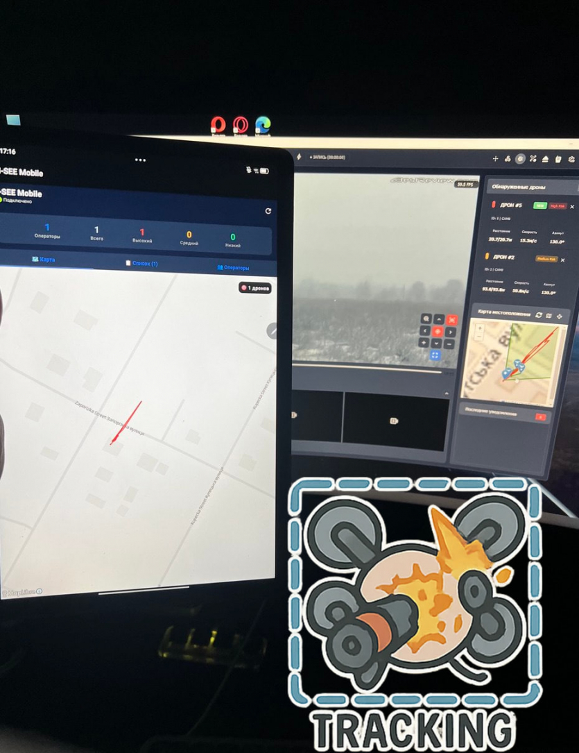 детекція дронів на оптоволокні