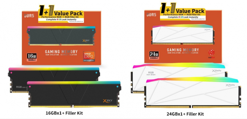 Маркетинг RAM-апокаліпсису: V-Color випустить комплект DDR5 та RGB-підсвітку замість другого