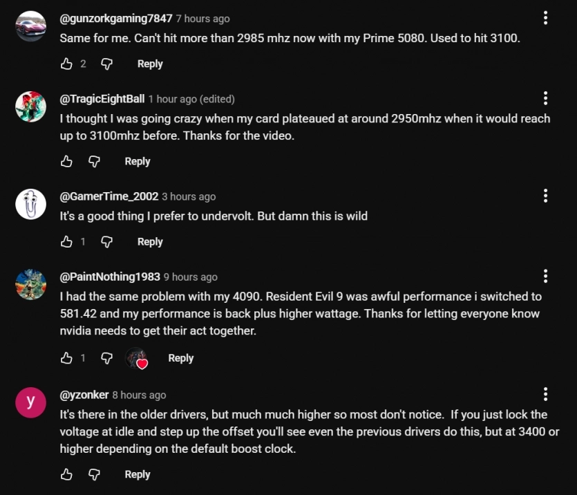 Користувачі скаржаться на новий драйвер від Nvidia: обмежує продуктивність RTX 50