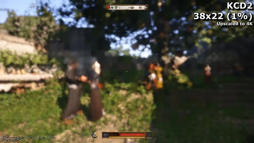 Геймінг на межі: Ютубер застосував DLSS у Kingdom Come Deliverance 2 для відновлення зображення роздільною здатністю 38×22p