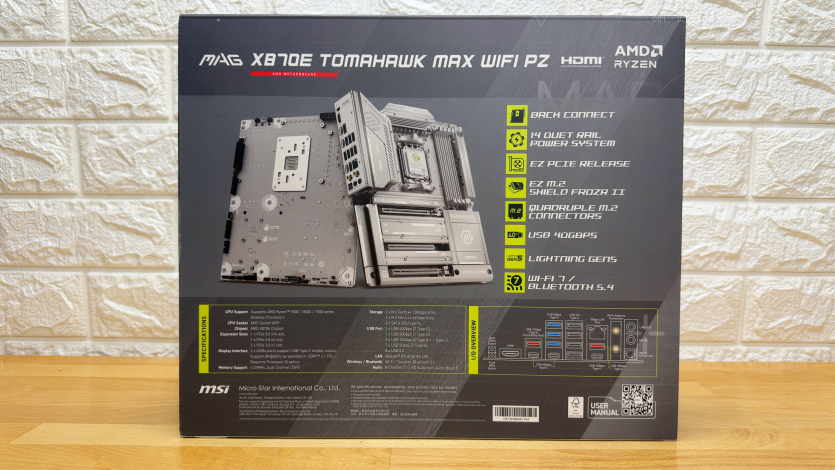 MSI MAG X870E TOMAHAWK MAX WIFI PZ