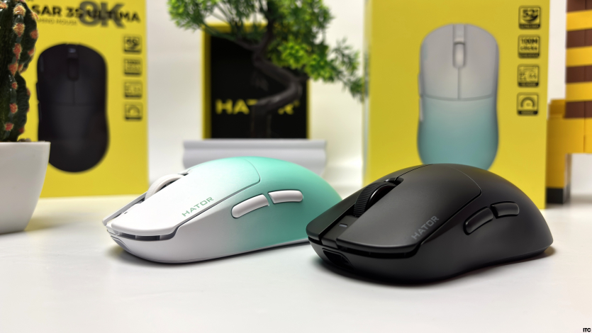 Огляд Hator Quasar 3 та 3S Ultima 8K: легкі миші для важких каток