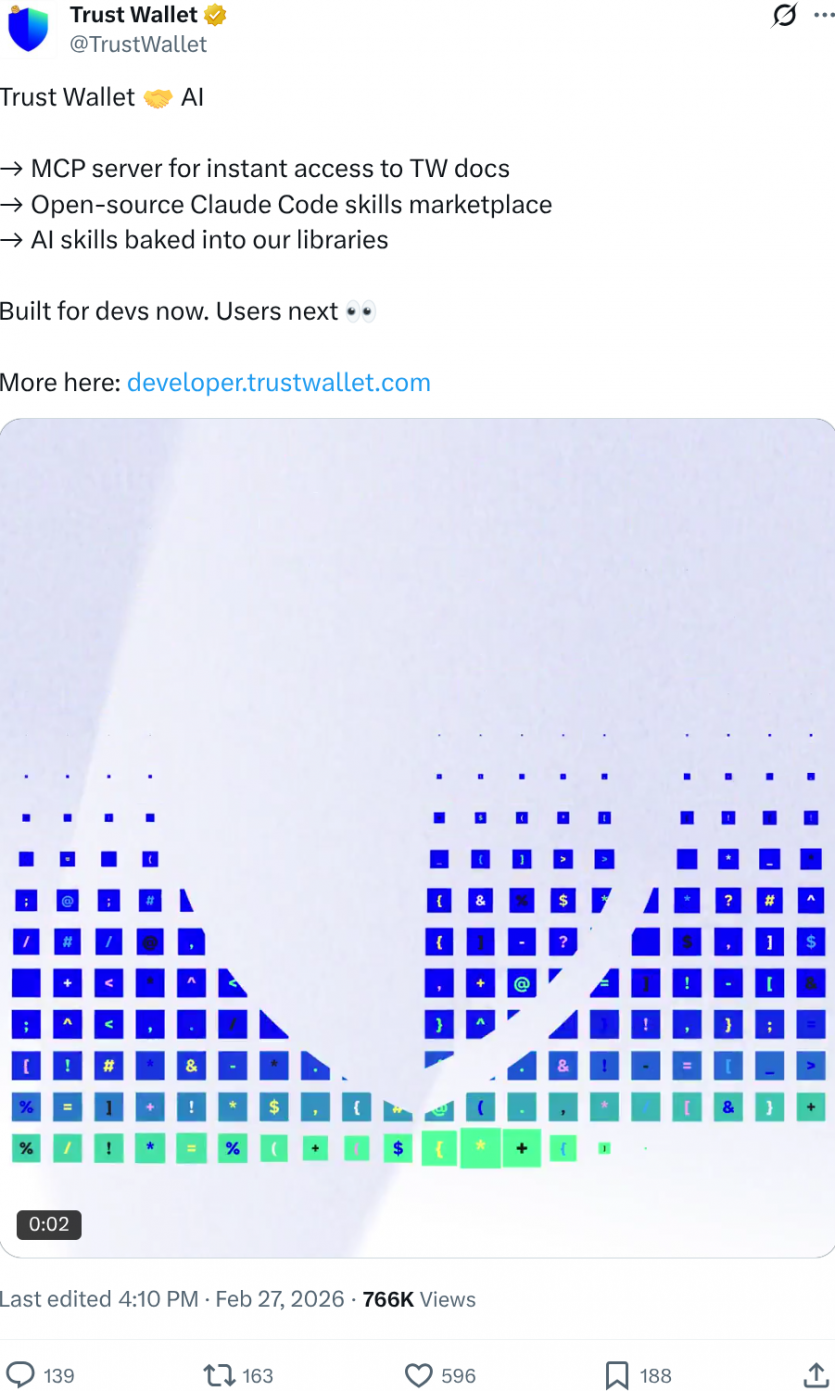 Trust Wallet інтегрує у криптовалютний гаманець ШІ-агентів: що вони можуть?