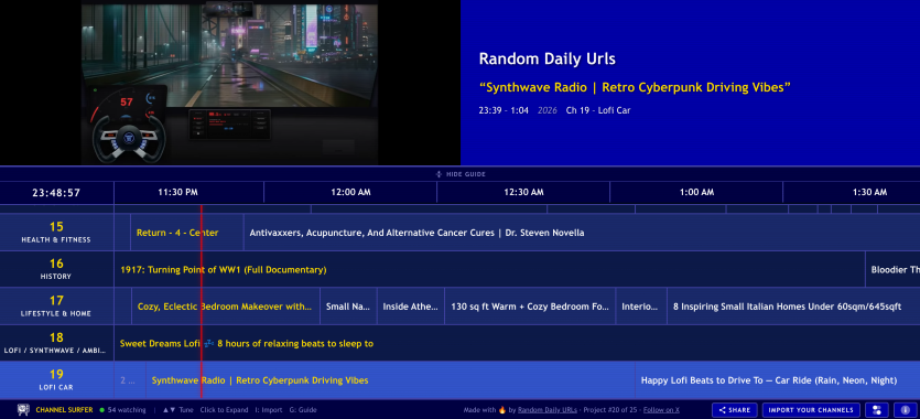 Інструмент YouTube повертає магію перемикання кабельних каналів