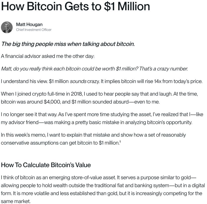 Аналітики стверджують: біткоїн буде по $1 млн, питання лише — коли?