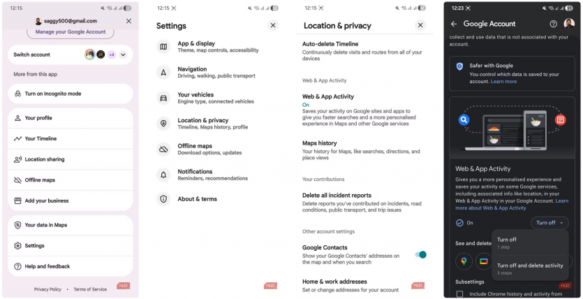 Google Maps стежить за вами більше, ніж ви думаєте: як цього позбутися