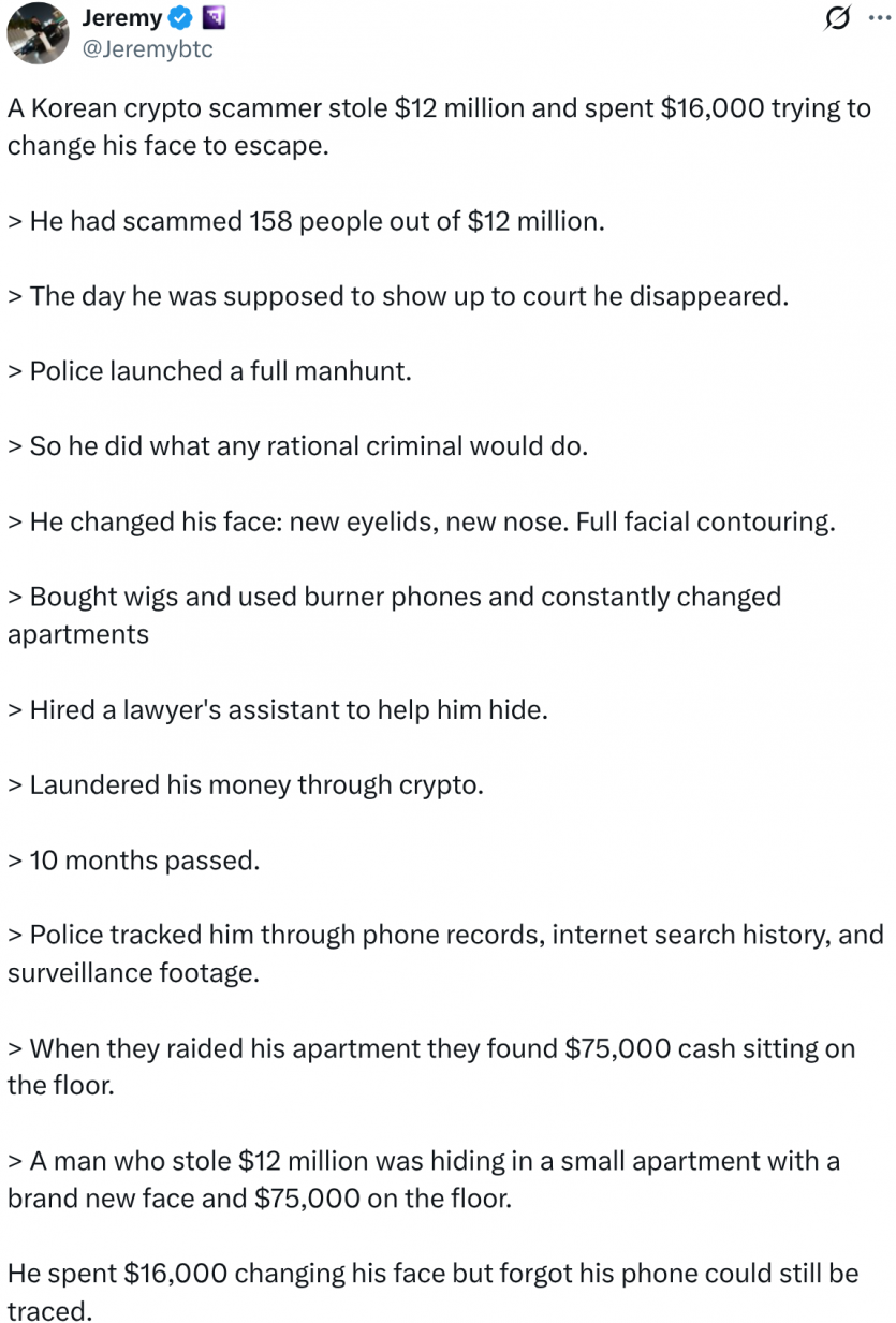 У крипті більше не сховаєшся: шахрая, який міняв зовнішність, квартири та телефони, знайшли по слідах у блокчейні