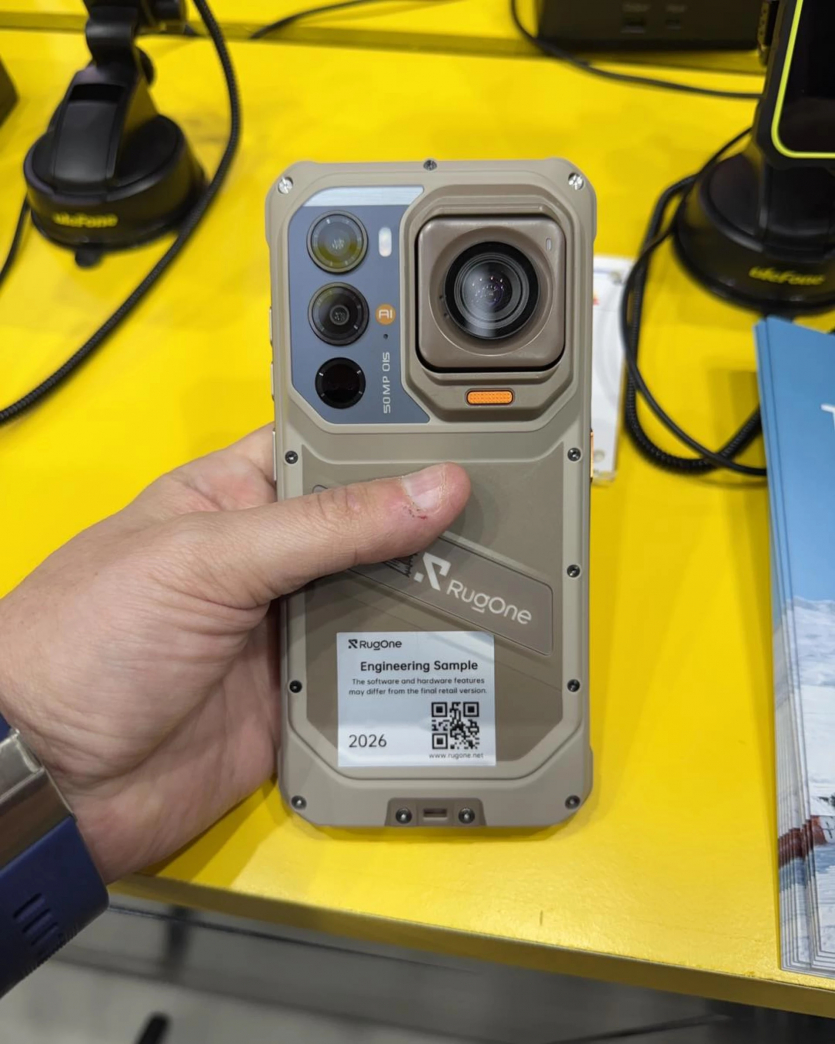 Ulefone представила на MWC 2026 RugOne зі знімною камерою та акумулятором на 9000 мА·год