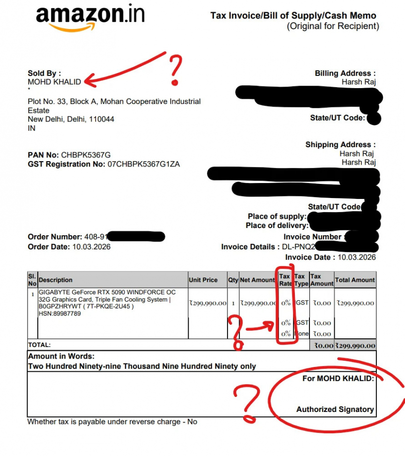 Замість RTX 5090 — пральний порошок: Amazon відмовляється повертати гроші покупцю