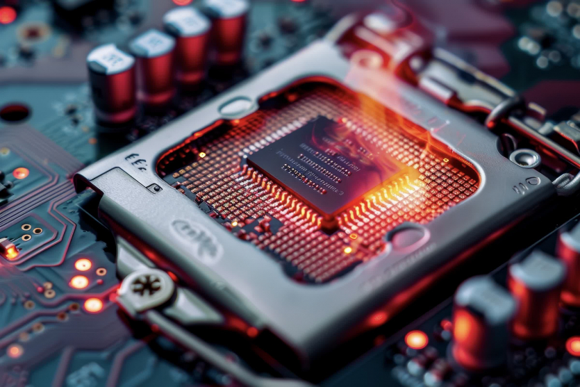 Вчені випадково створили чип, що працює за температур, вищих ніж лава