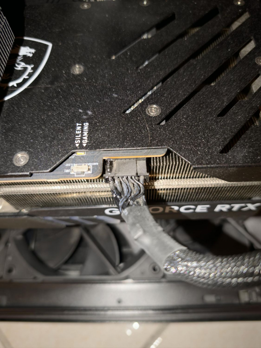 Пухнаста сигналізація: кіт попередив власника MSI RTX 4090 про займання роз'єму живлення відеокарти