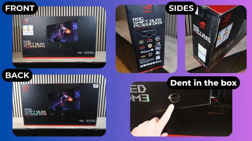 Заощадили: ASUS отримала хвилю скарг на пошкоджені дорогі OLED-монітори через погане пакування