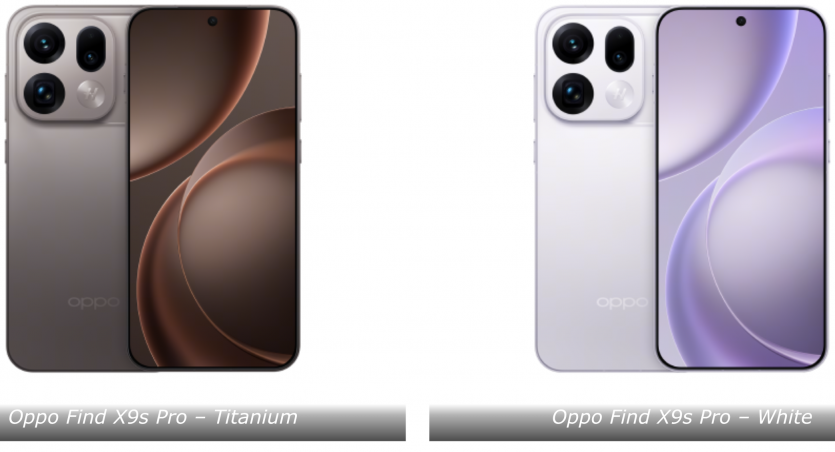 Oppo Find X9s Pro вийде на міжнародні ринки — з зовнішнім телеконвертером та батареєю на понад 7000 mAh