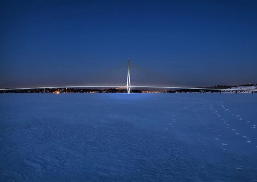 У Фінляндії відкрили найдовший у світі безавтомобільний міст