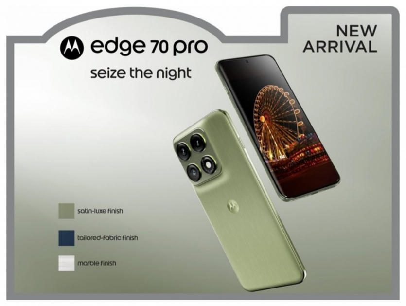 Весняний флірт: Motorola розкрила дизайн Edge 70 Pro та Razr 70 Ultra