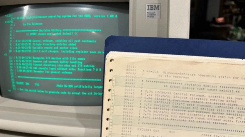 “Ми знайшли його в гаражі Тіма Патерсона”: Microsoft відкрила вихідний код найдавнішого DOS, який тільки існує