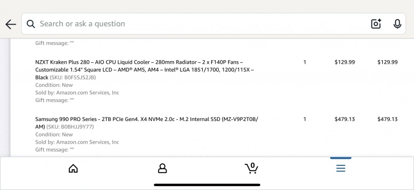 Небачена щедрість: Amazon помилково відправила користувачу 10 SSD Samsung 990 Pro на $4800 замість одного
