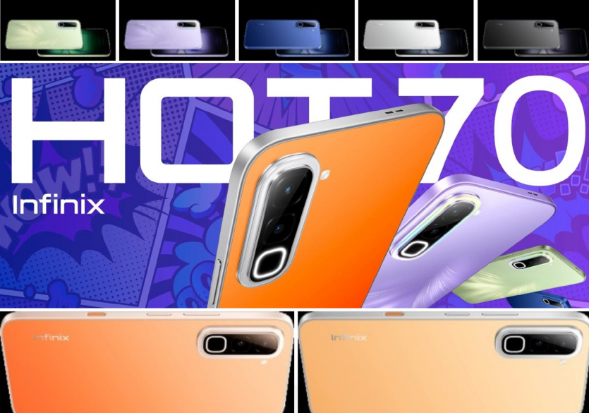 Смартфон, який “горить”: Infinix Hot 70 дивує фарбою, що змінює колір від температури